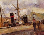 卡米耶 毕沙罗 : Steamboats